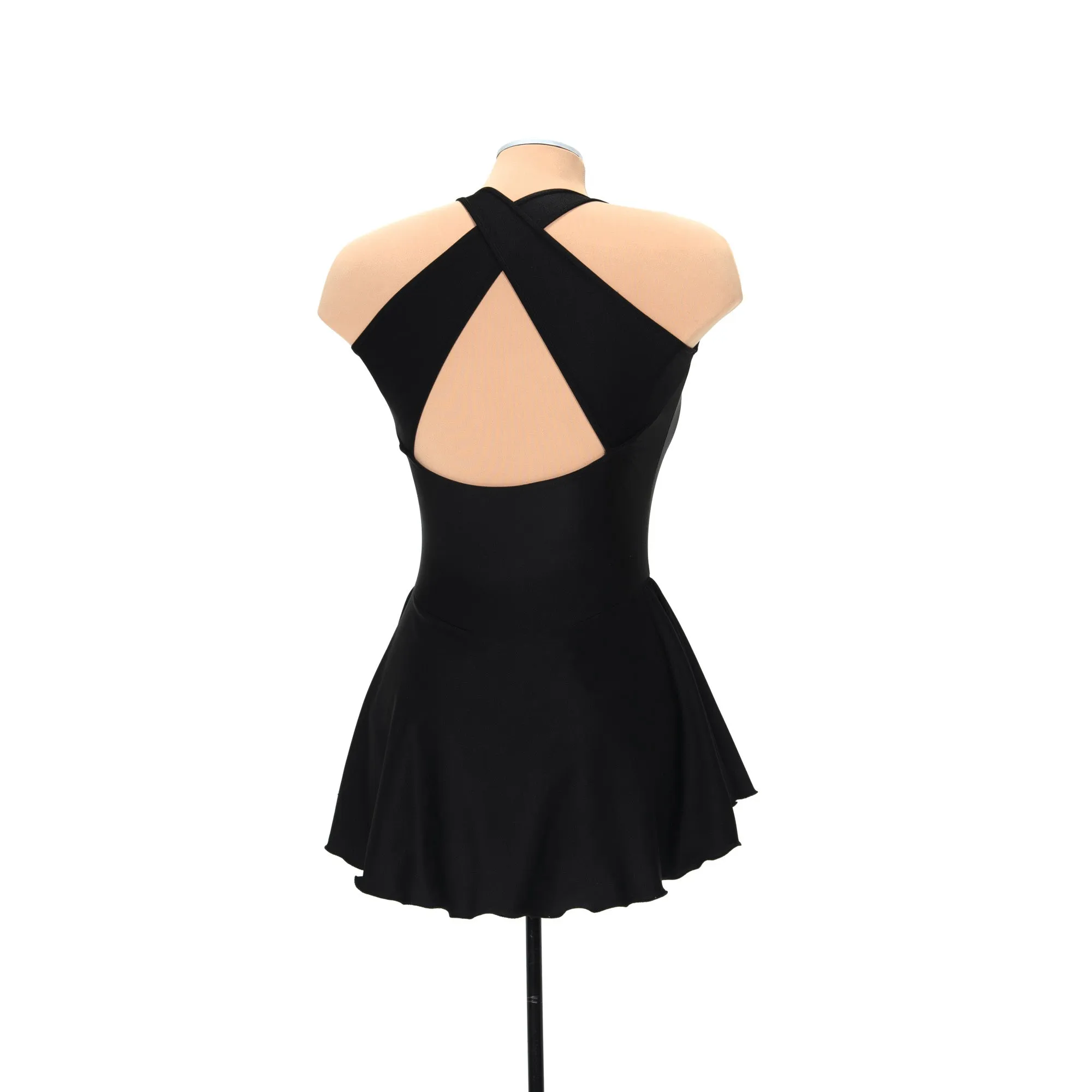 Solitaire Skatewear F22006P Tapered Cut Dress, No Crystals