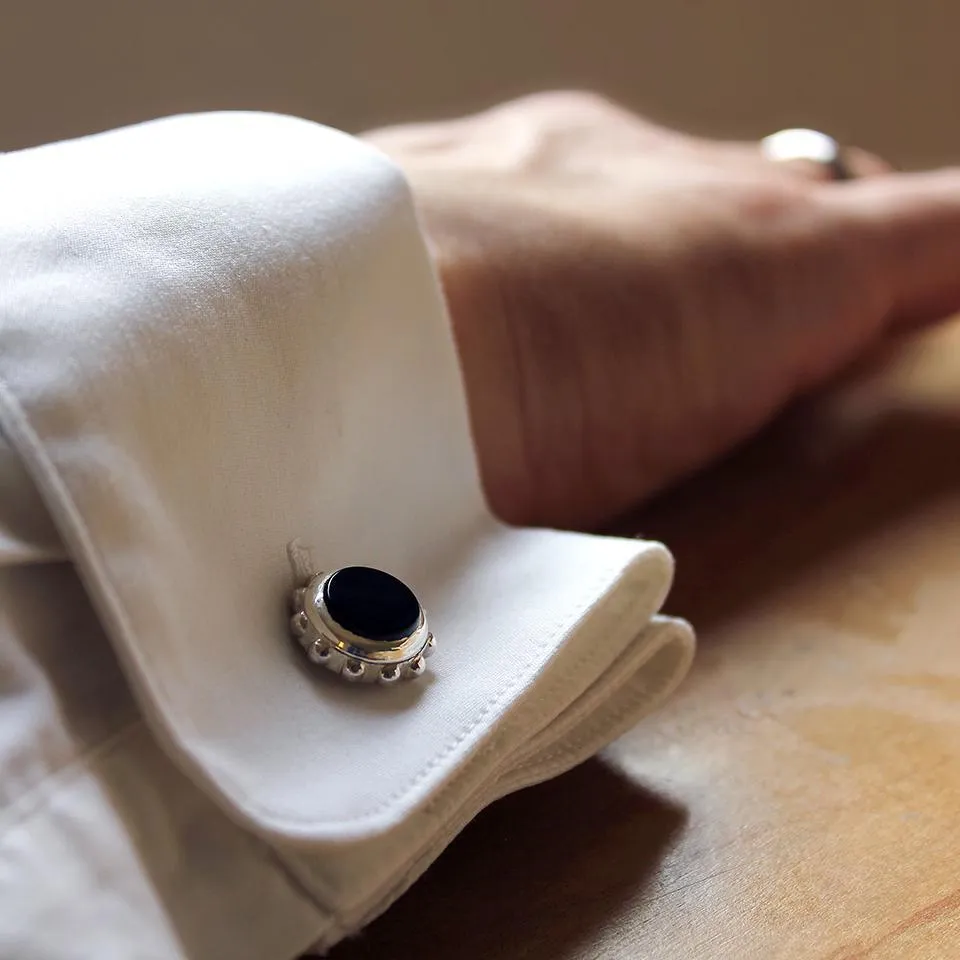 Somi- cufflinks gift for man in solid gold or silver