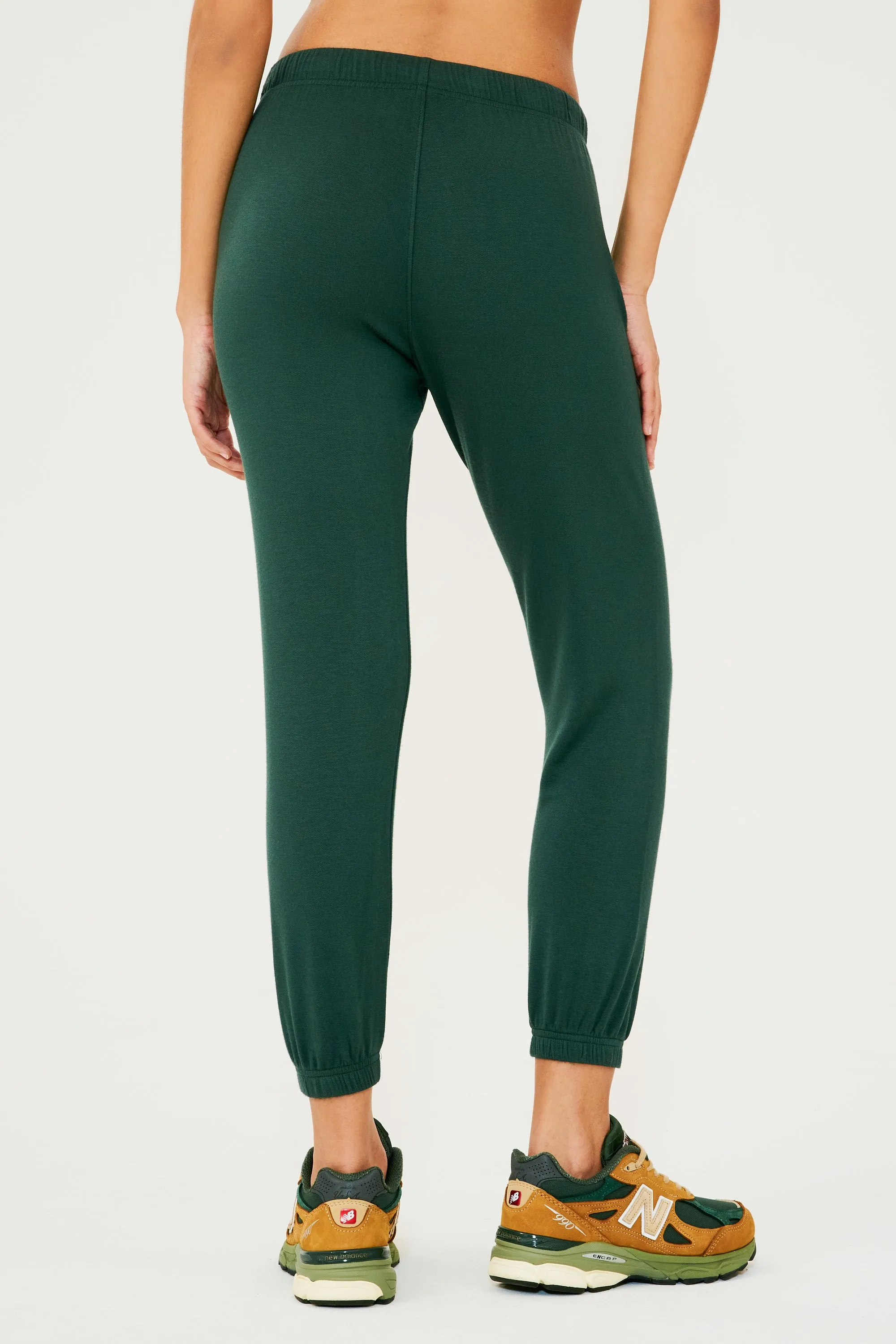 Sonja Fleece Sweatpant - Military
