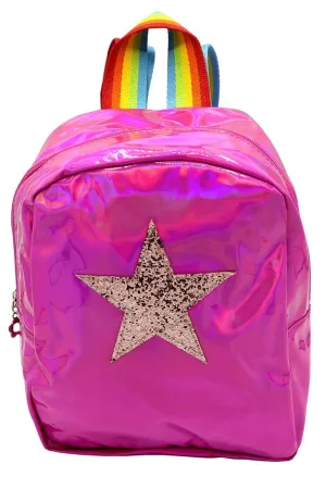 Sparkle Sisters Star Mini Backpack - Pink