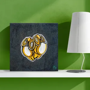 Spinning In Infinity - Lebo Steel Mineral Print