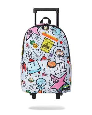 SPONGE DOODLE SPACE JUNK TROLLEY BACKPACK