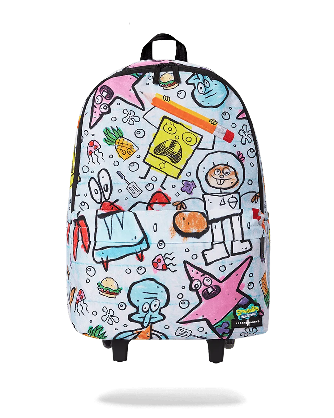 SPONGE DOODLE SPACE JUNK TROLLEY BACKPACK