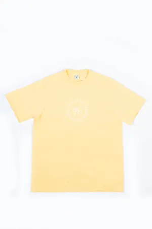 SPORTY AND RICH SRHWC T-SHIRT LEMON CREAM