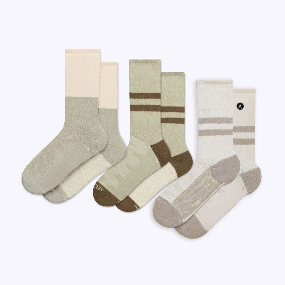 Sporty Dress Socks Bundles - 3 Pack