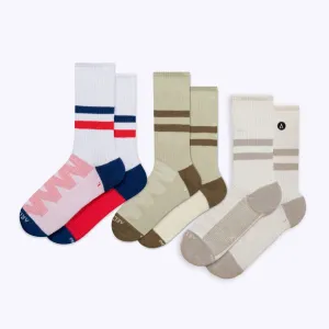 Sporty Dress Socks Bundles - 3 Pack