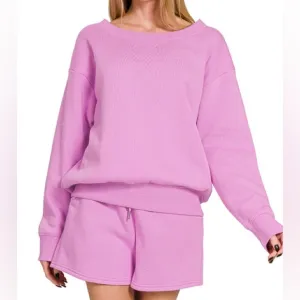 “Sporty Shorts Set” | Pink