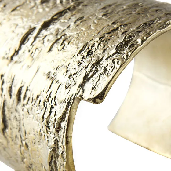 Square Bark Cuff