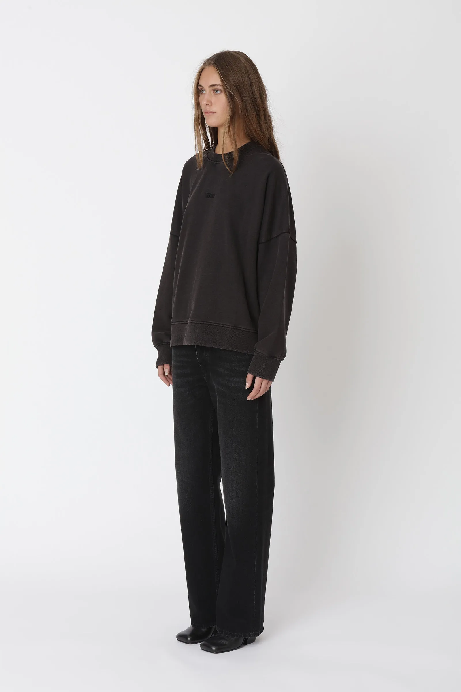 Staff Crew - Washed Black