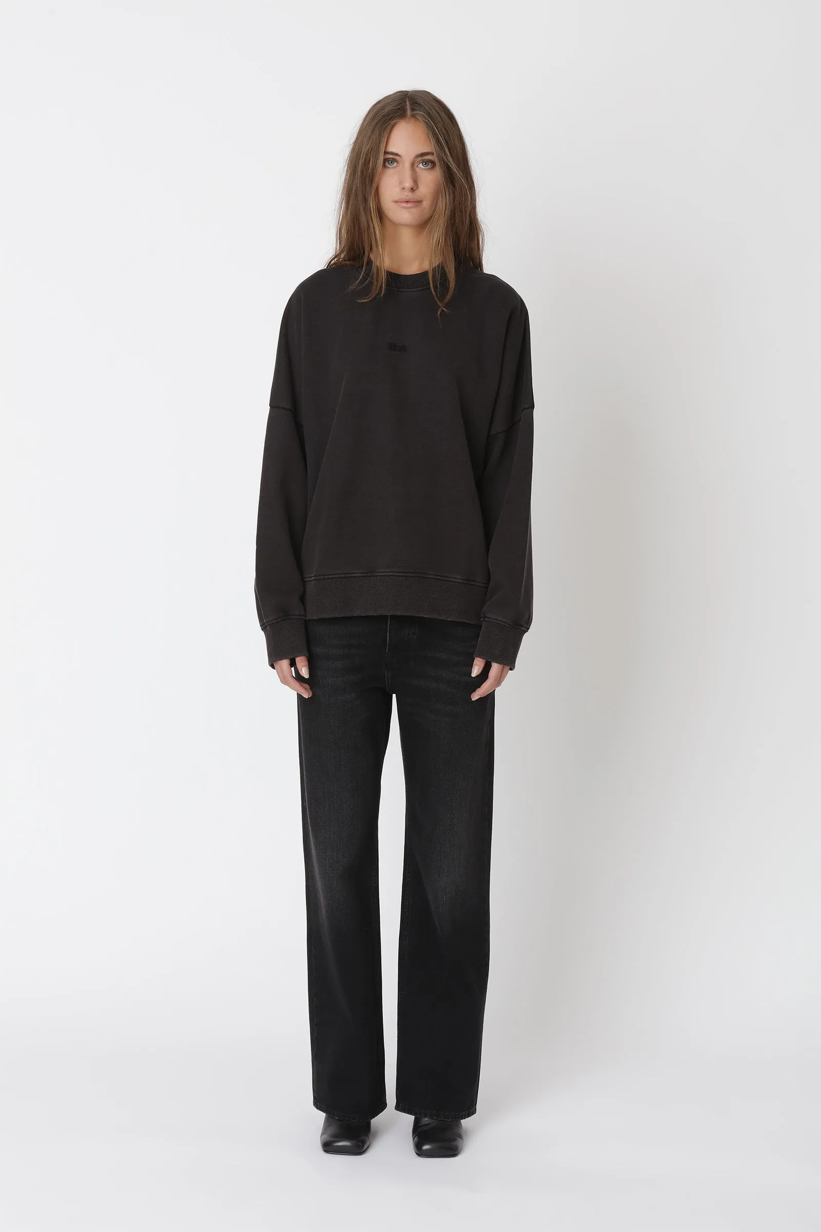 Staff Crew - Washed Black
