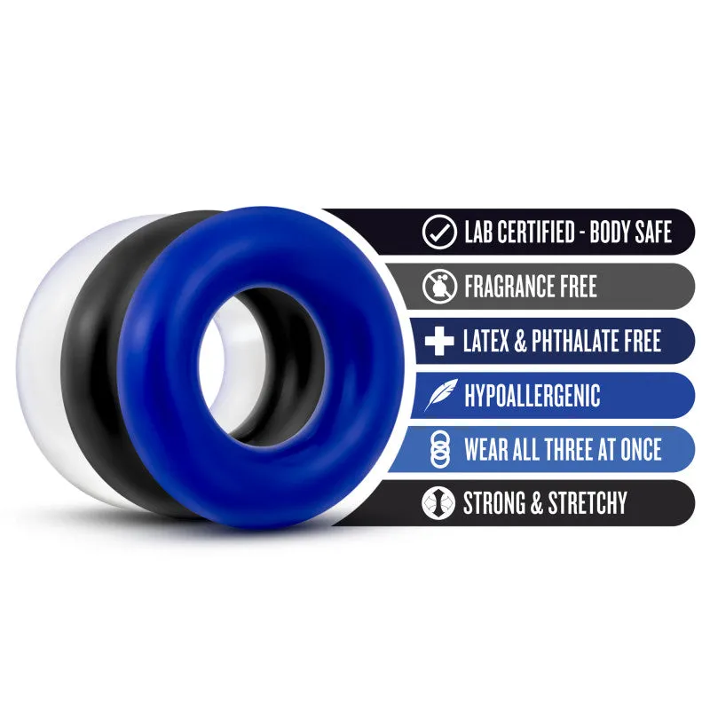 Stay  Donut Rings - 3 Pack