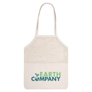 Stock Cotton Mesh Tote Bag(SCB-50D)