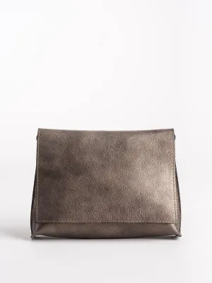 strappy foldover - pewter orme