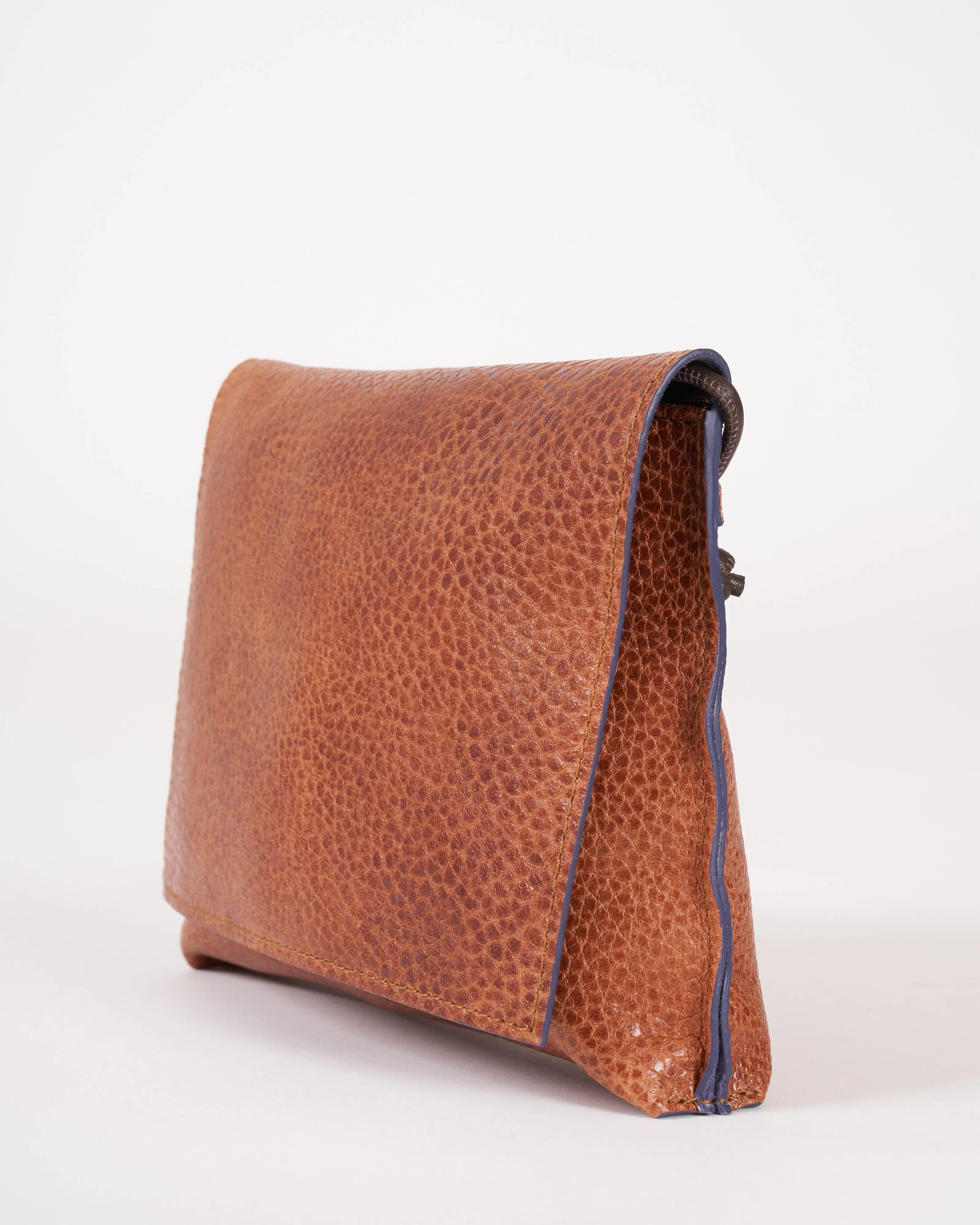 strappy foldover - saddle ovino