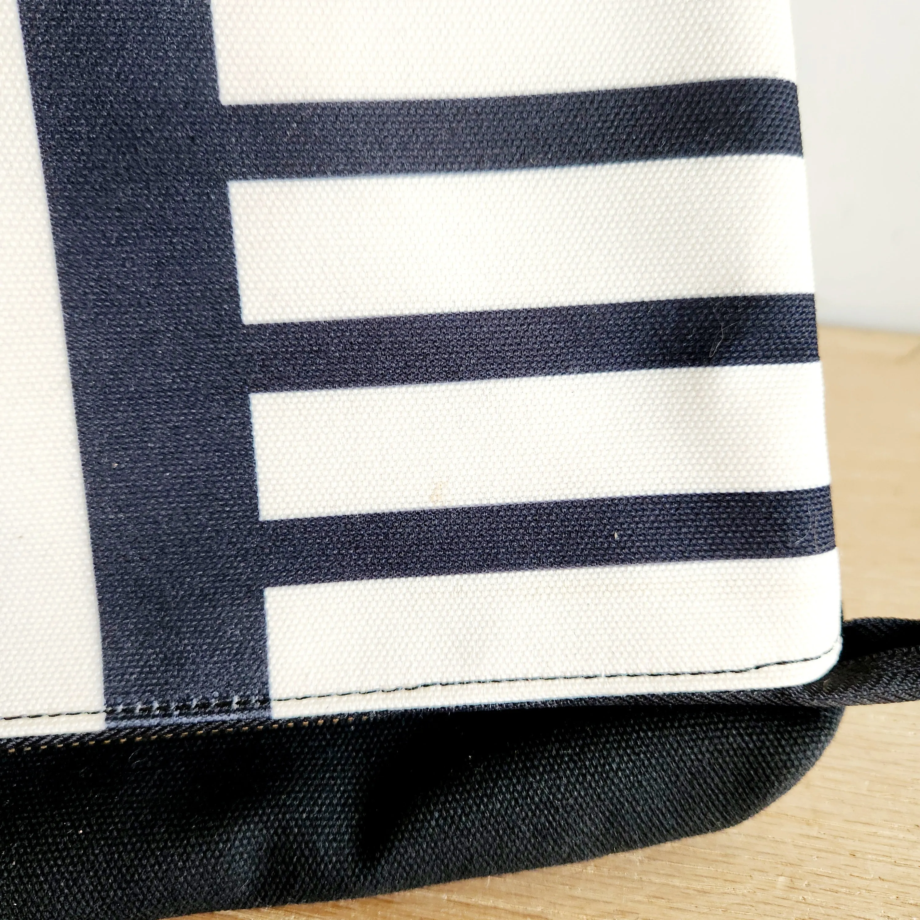 Summer & Rose Striped Foldover Clutch