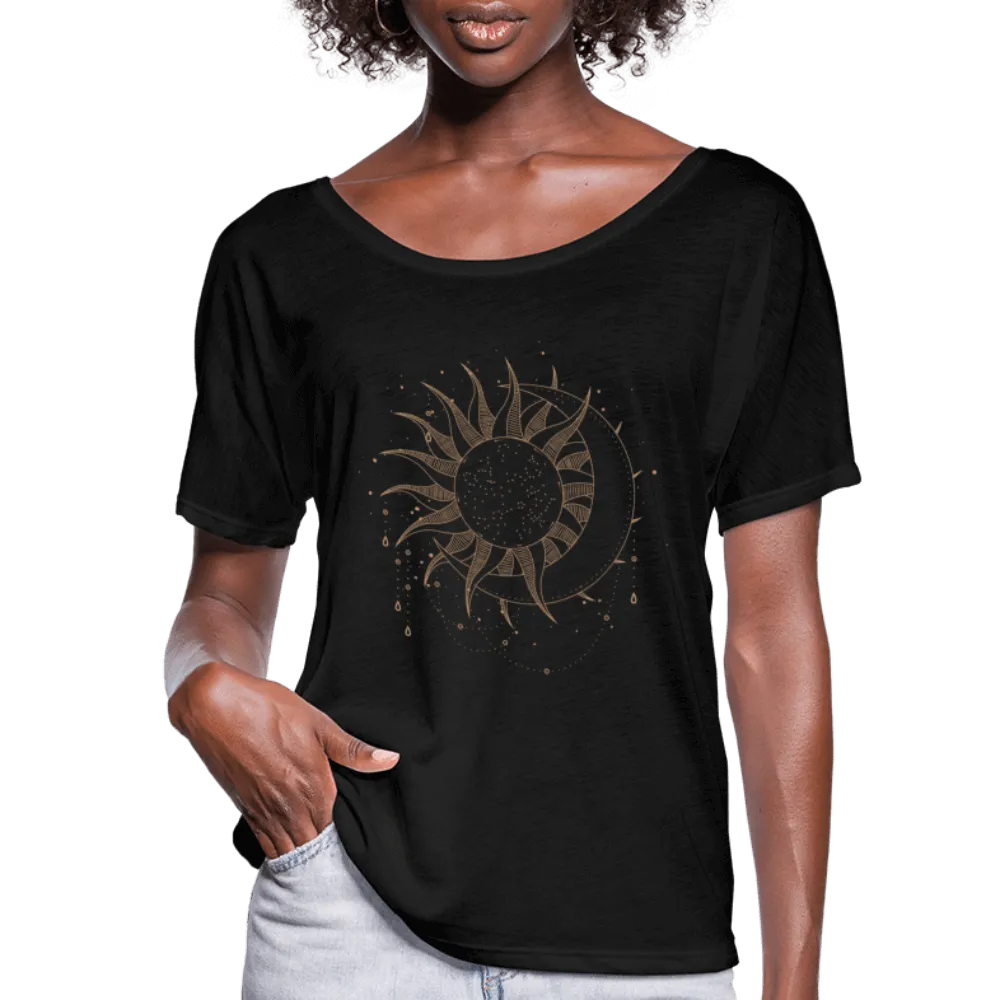 Sun & Moon Flowy T-Shirt