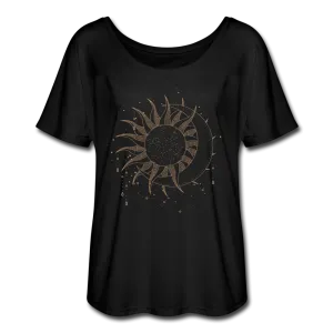 Sun & Moon Flowy T-Shirt
