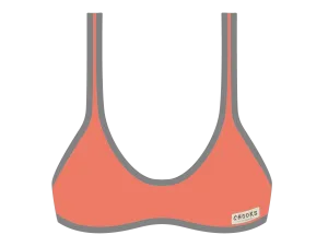 Sunset Coral Bae Top