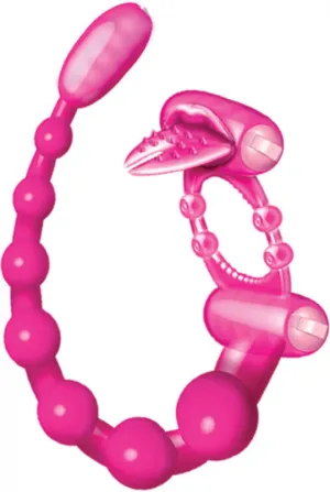 Super Xtreme Vibe Scorpion With Dual Stinger Anal Vibe Magenta