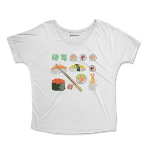 Sushi Combo Platter Slouchy T-Shirt