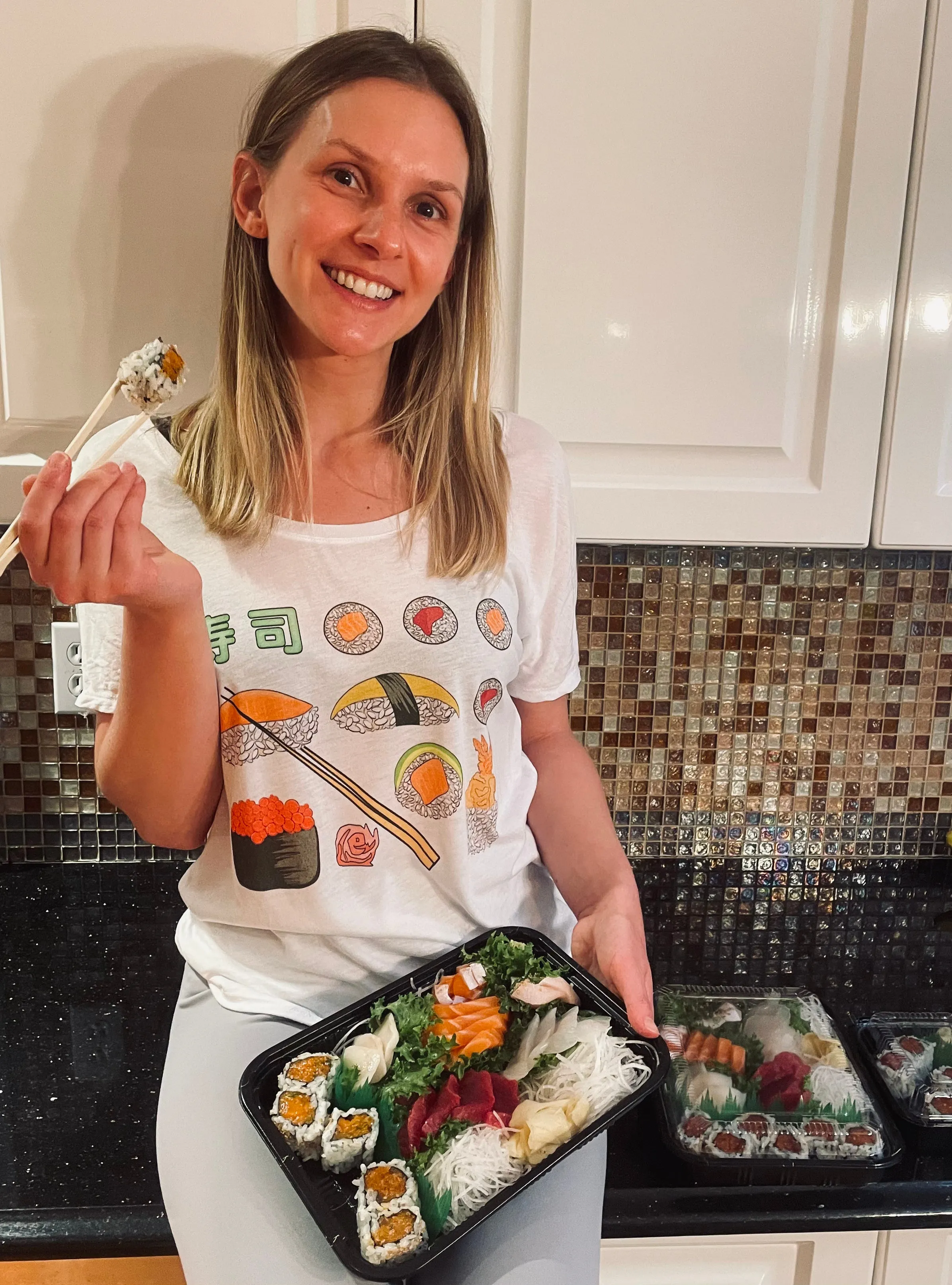 Sushi Combo Platter Slouchy T-Shirt
