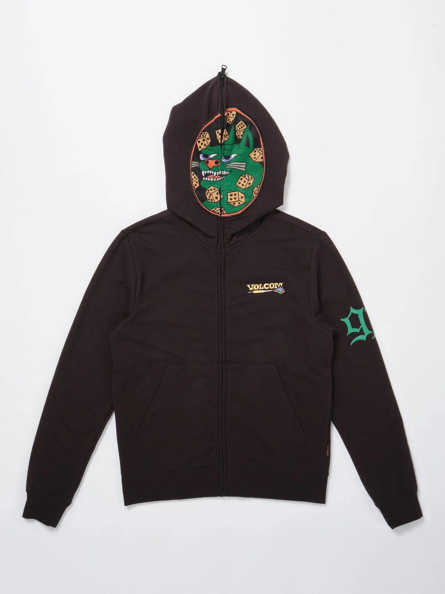 Sweat à capuche Full Zip Nando Von Arb - BLACK - (ENFANT)