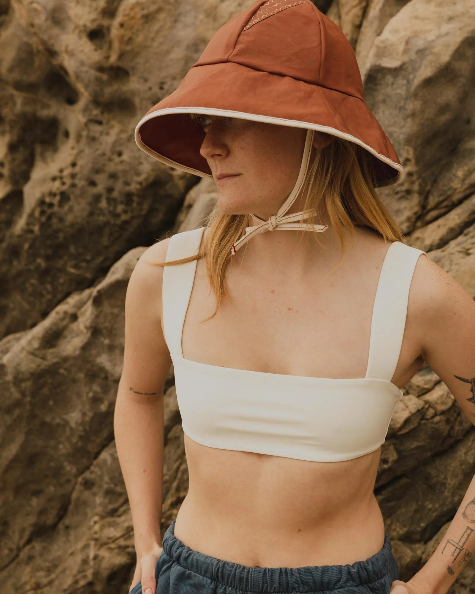 Tahlua Swim- Amy Top in Avorio