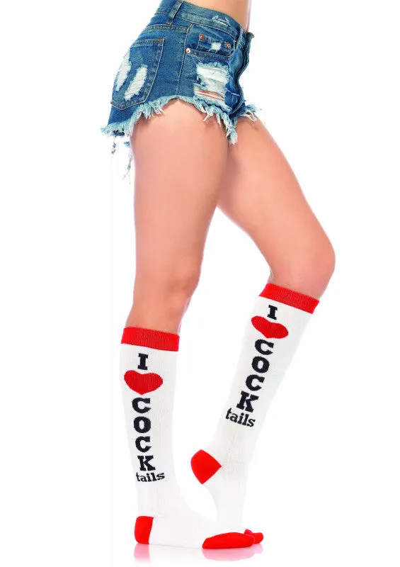 tails Knee High Socks - One Size