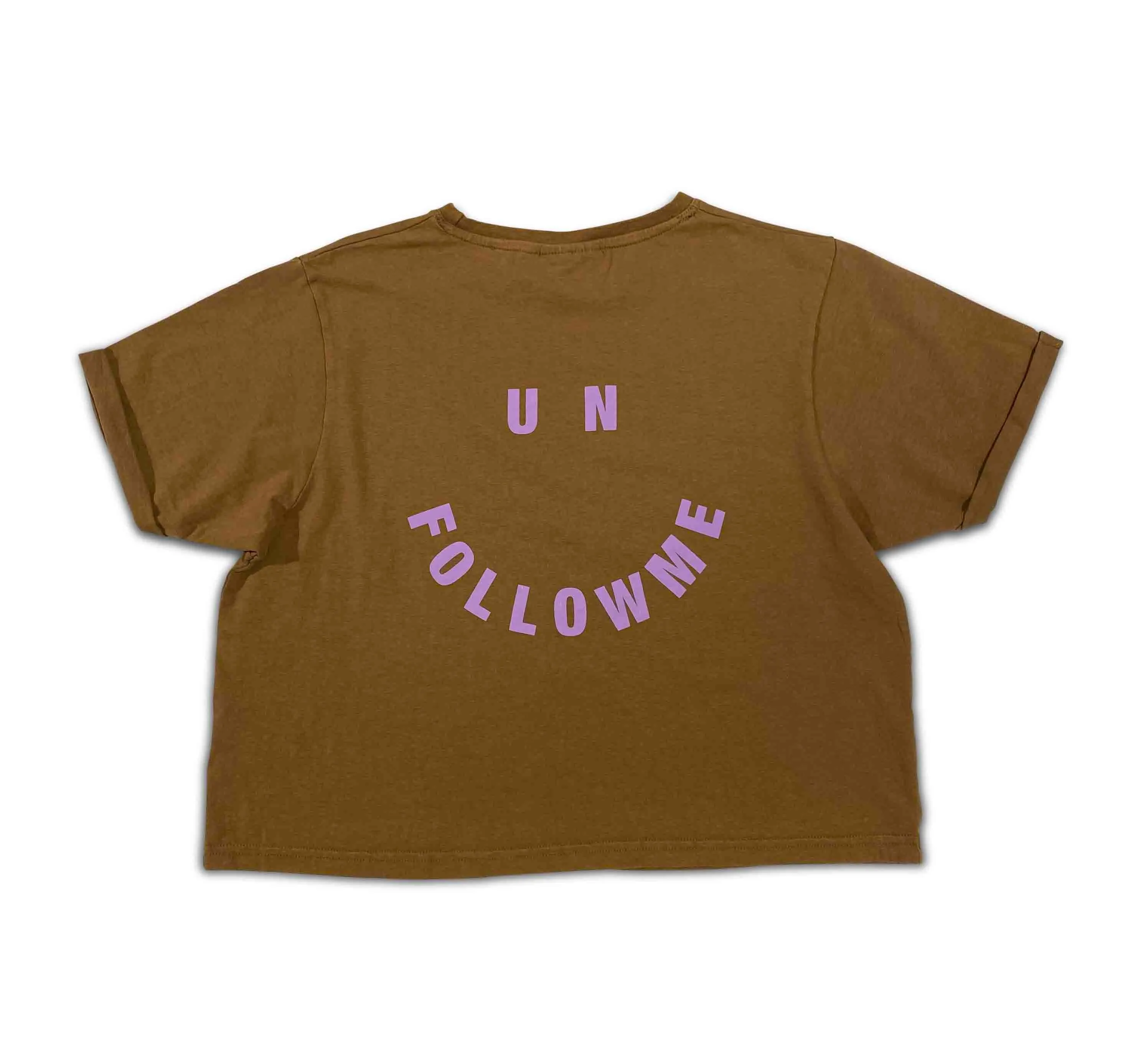 TEEN BOXY TEE UNFOLLOW ME