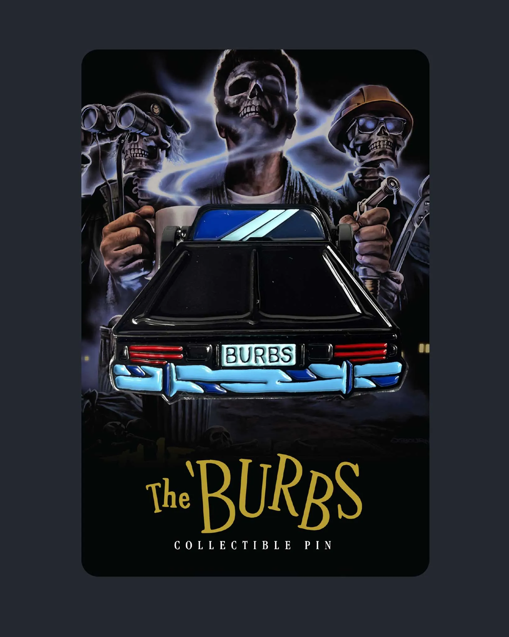 The 'Burbs - Klopek's Car - Enamel Pin