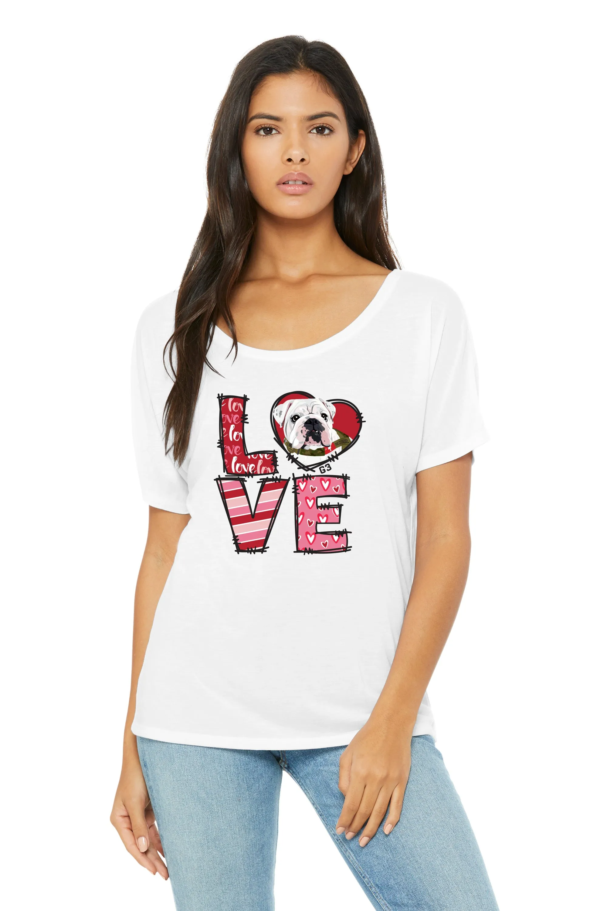 The Citadel, LOVE G3 Women’s Slouchy Tee Shirt
