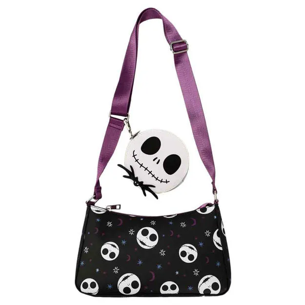 THE NIGHTMARE BEFORE CHRISTMAS JACK HANDBAG & COIN POUCH
