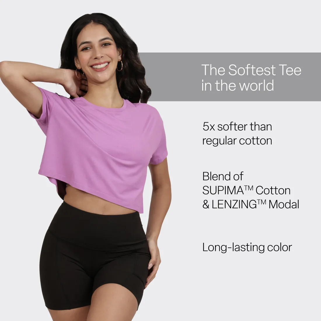 The Softest Tee - Boxy Crop