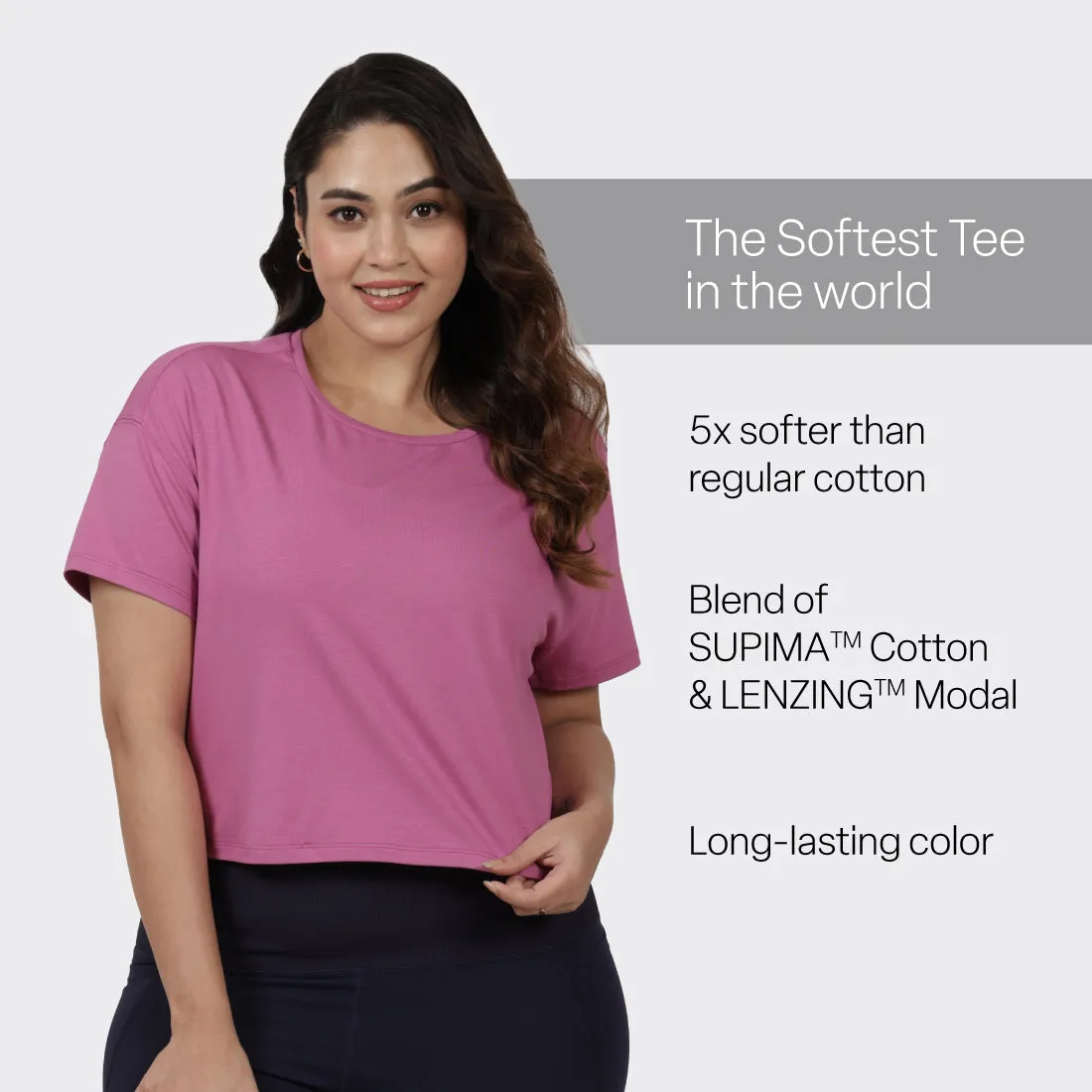 The Softest Tee - Boxy Crop