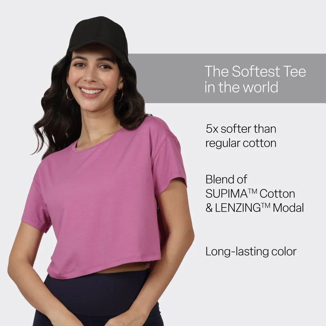 The Softest Tee - Boxy Crop