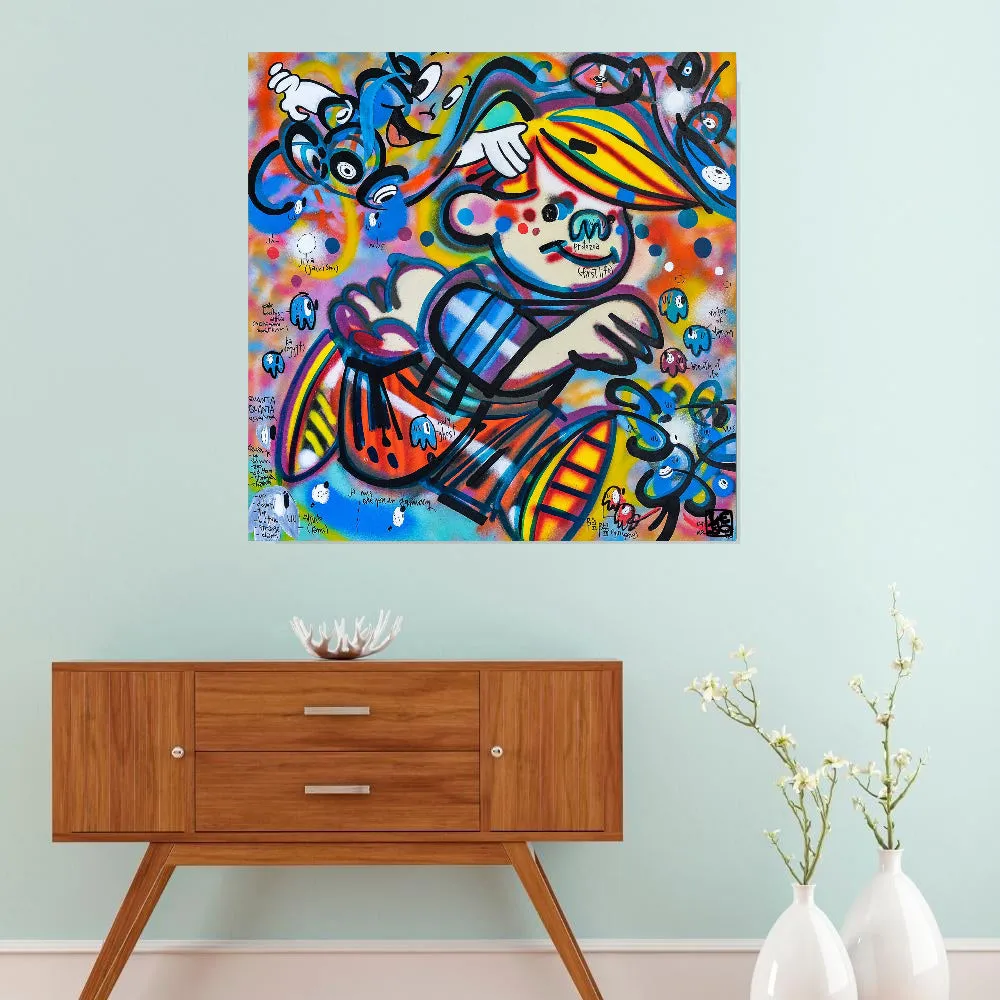 The Virtues Of Sharing  - Lebo Brushed Aluminum Art Bond