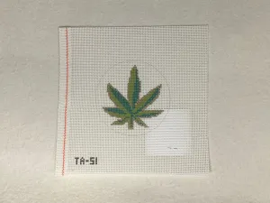 Thorn Alexander TA51 Don't Panic - Pot Leaf Canvas