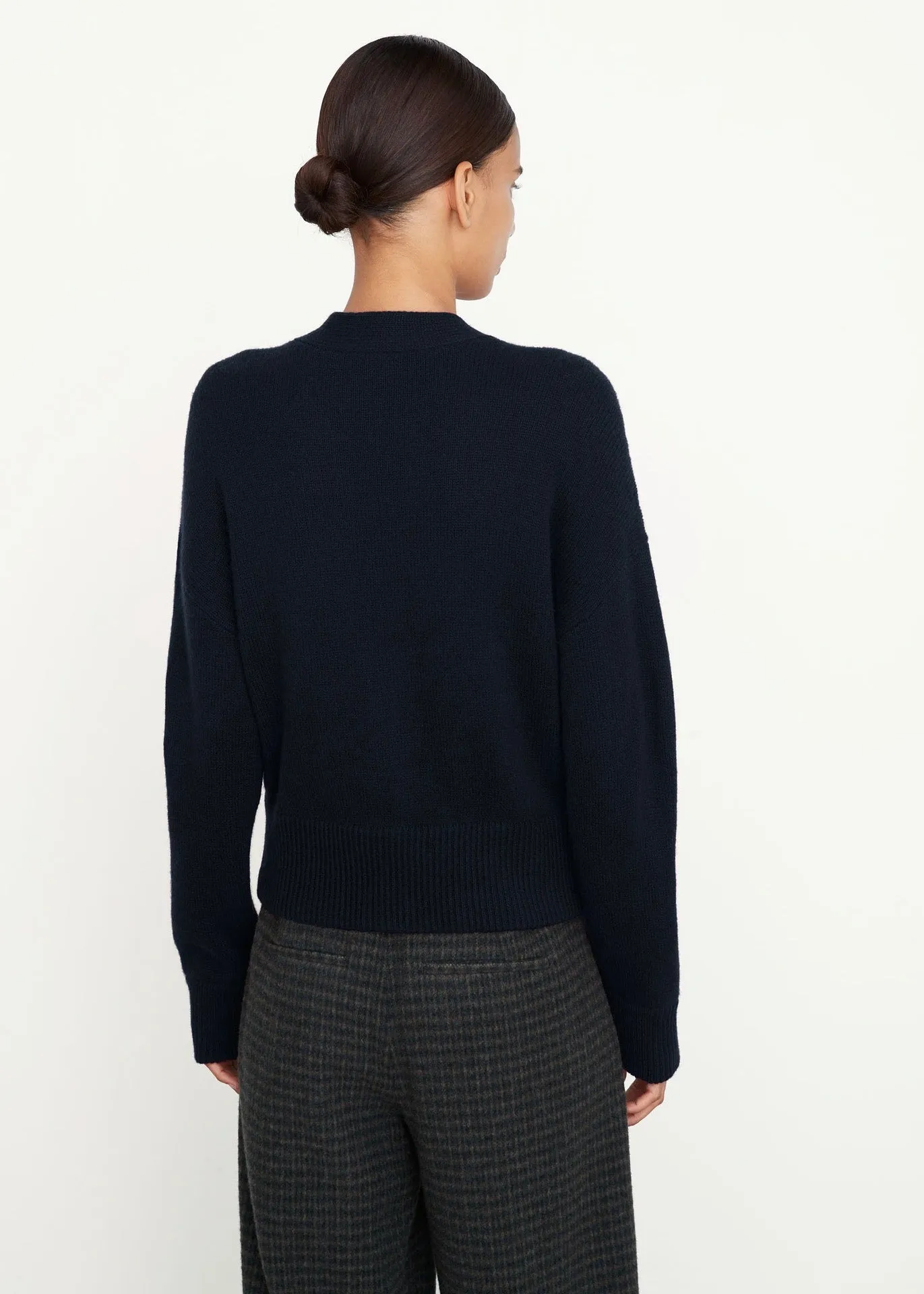 Three Button Boxy Cardigan (Coastal)