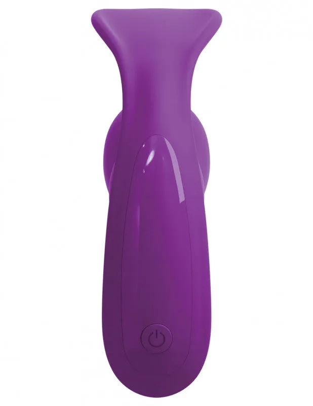 Threesome Total Ecstay Silicone Vibrator - Purple