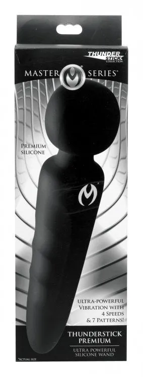 Thunderstick Premium Ultra Powerful Silicone Rechargeable Wand