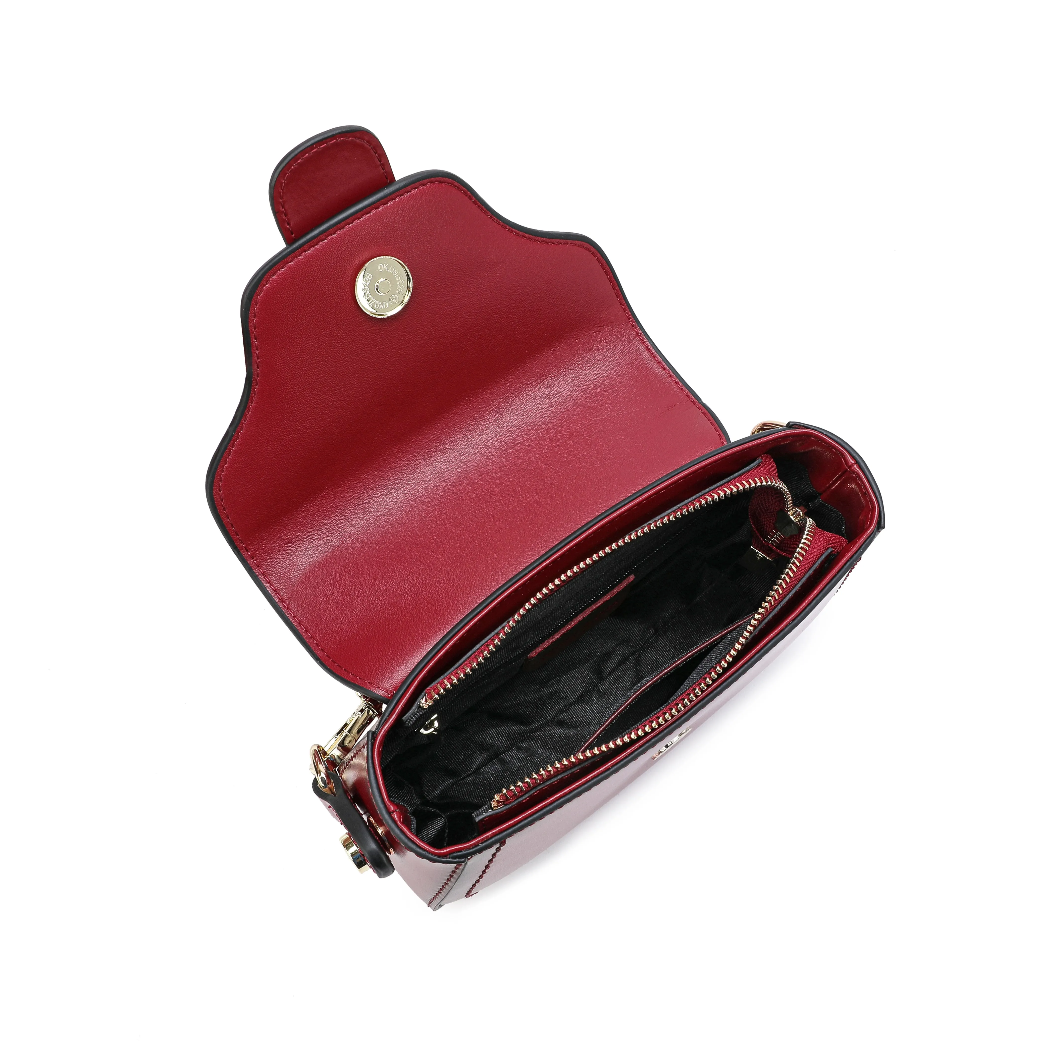 Tiffany & Fred Smooth Leather Crossbody/Shoulder Bag