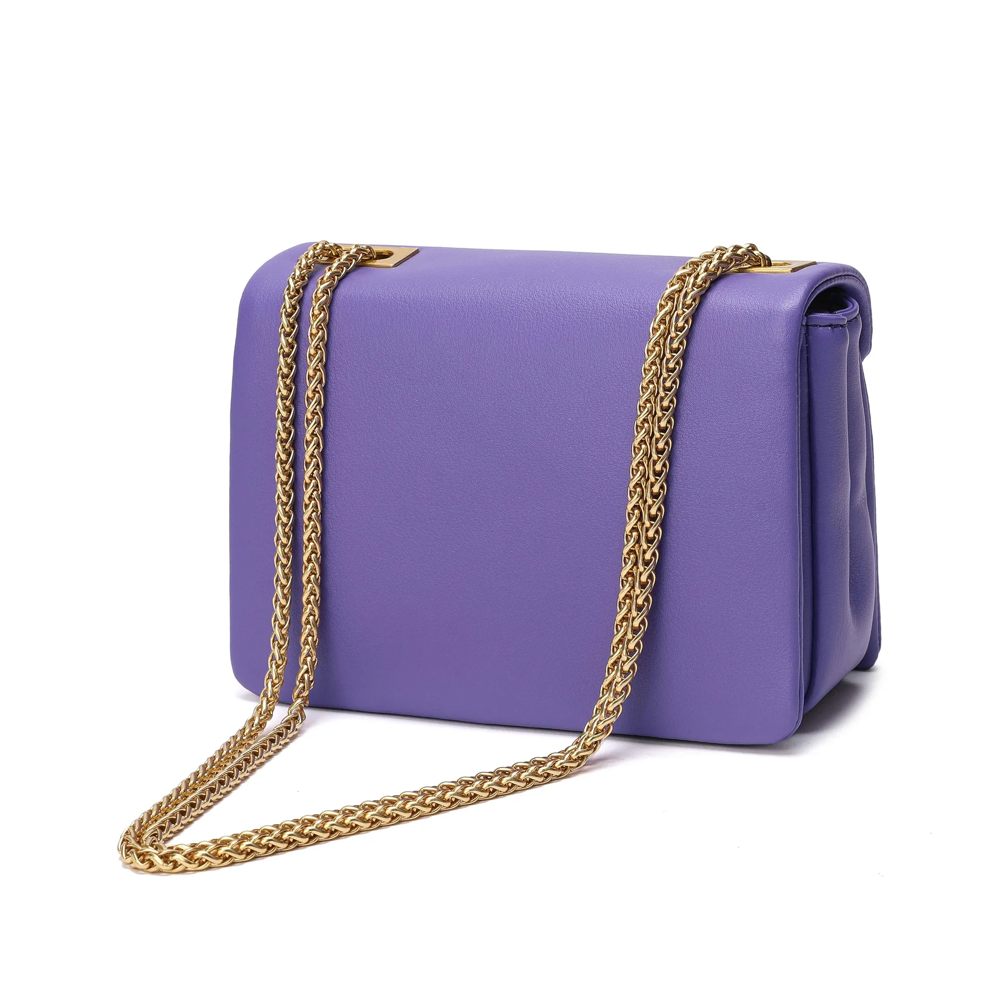 Tiffany & Fred Smooth Nappa Leather Shoulder Bag