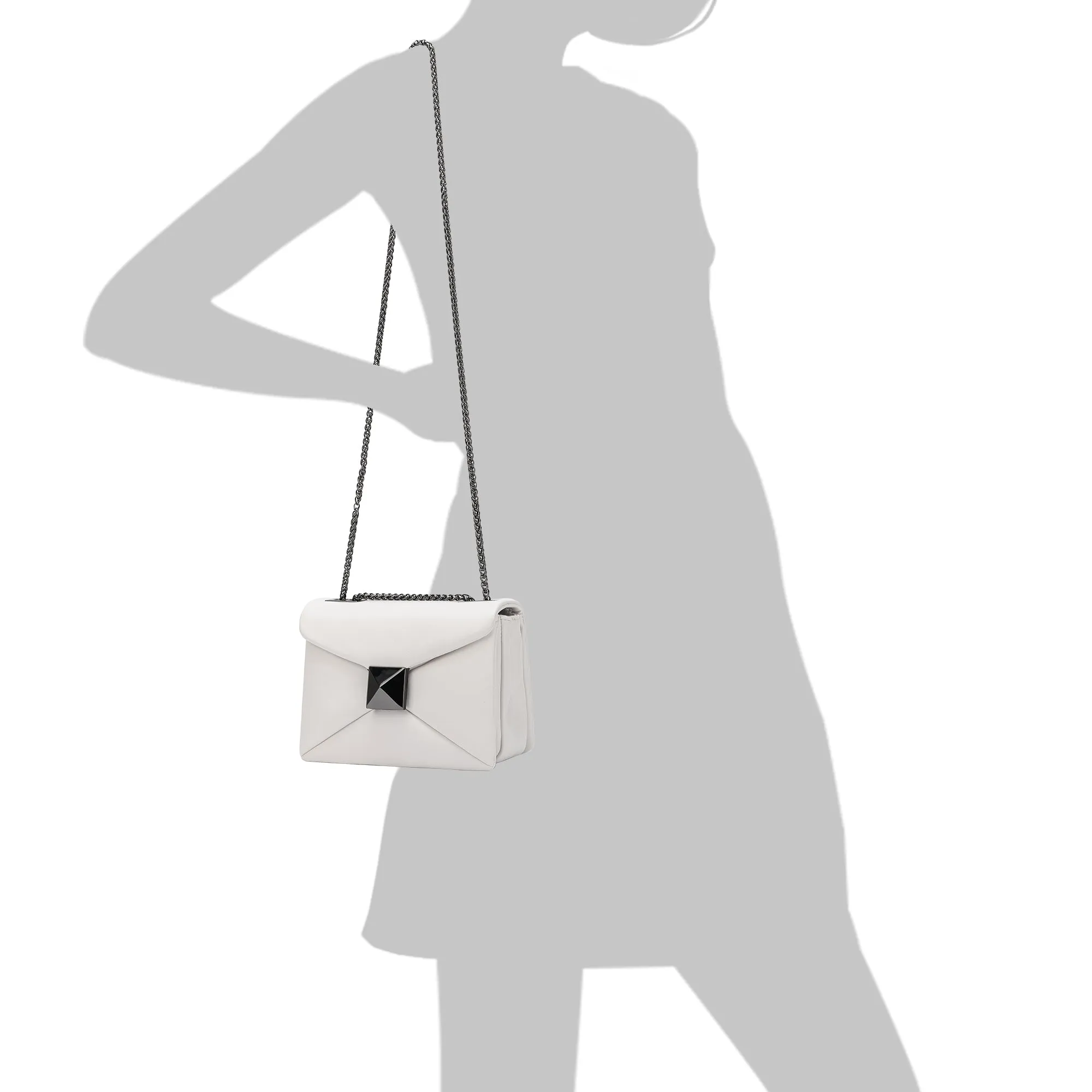 Tiffany & Fred Smooth Nappa Leather Shoulder Bag