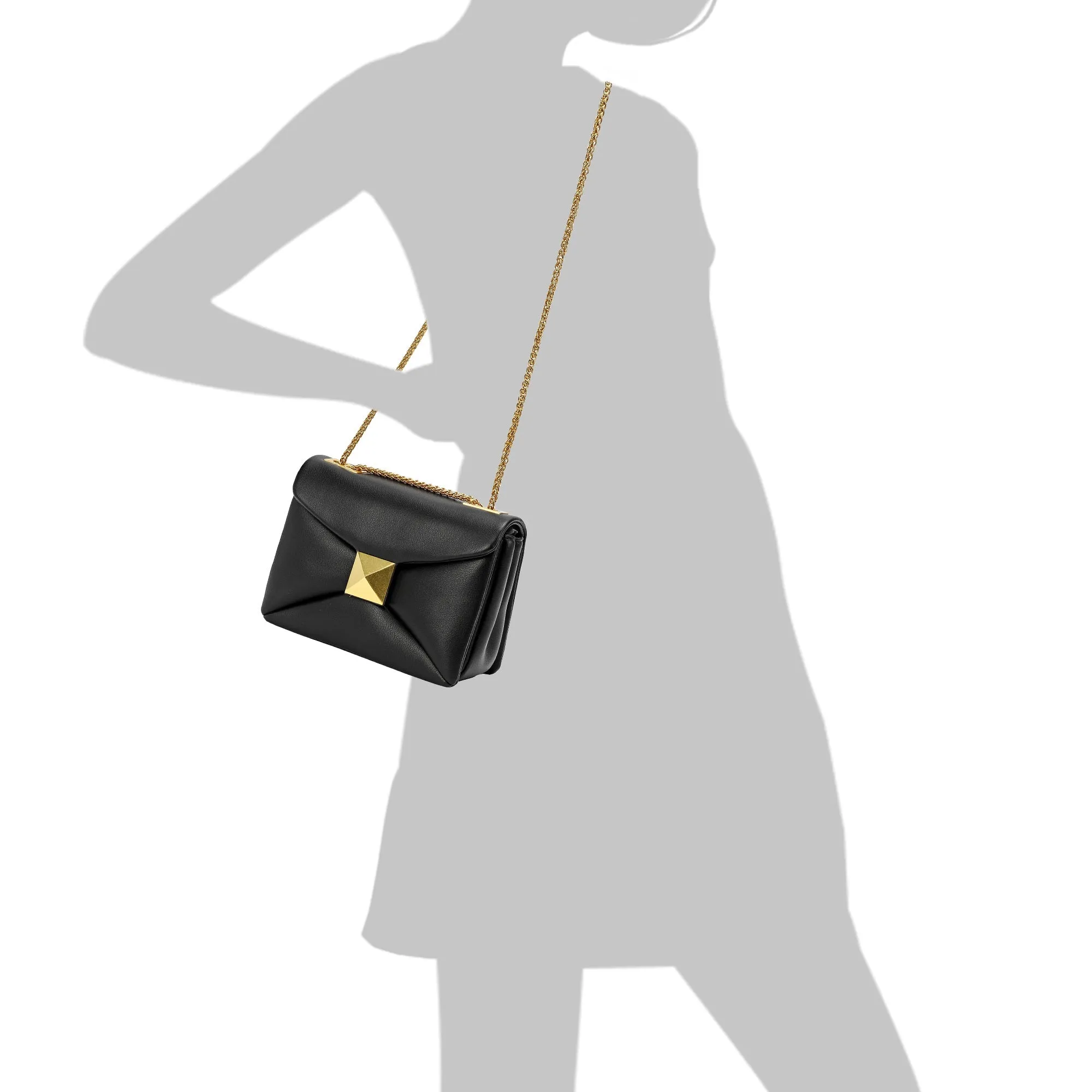 Tiffany & Fred Smooth Nappa Leather Shoulder Bag