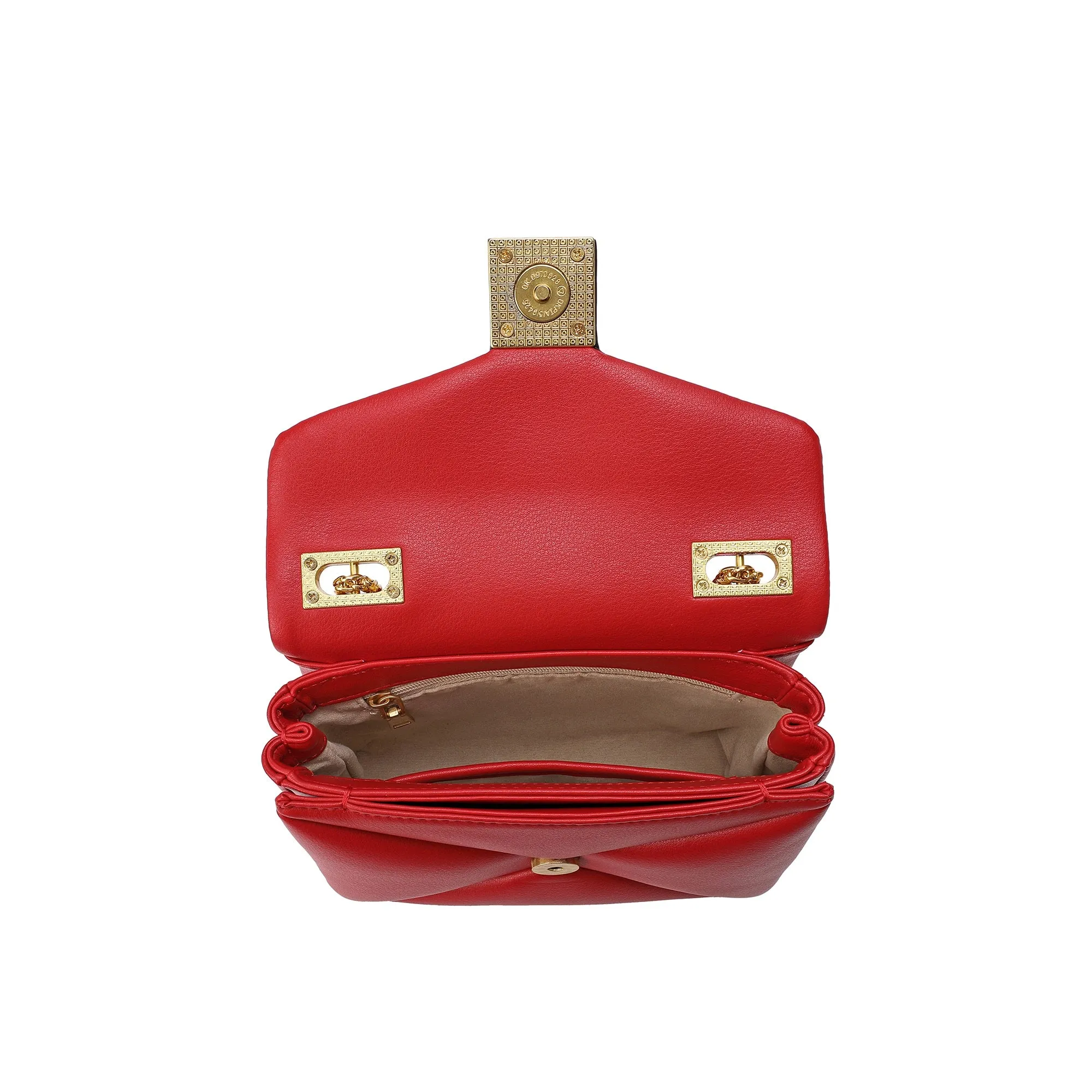 Tiffany & Fred Smooth Nappa Leather Shoulder Bag
