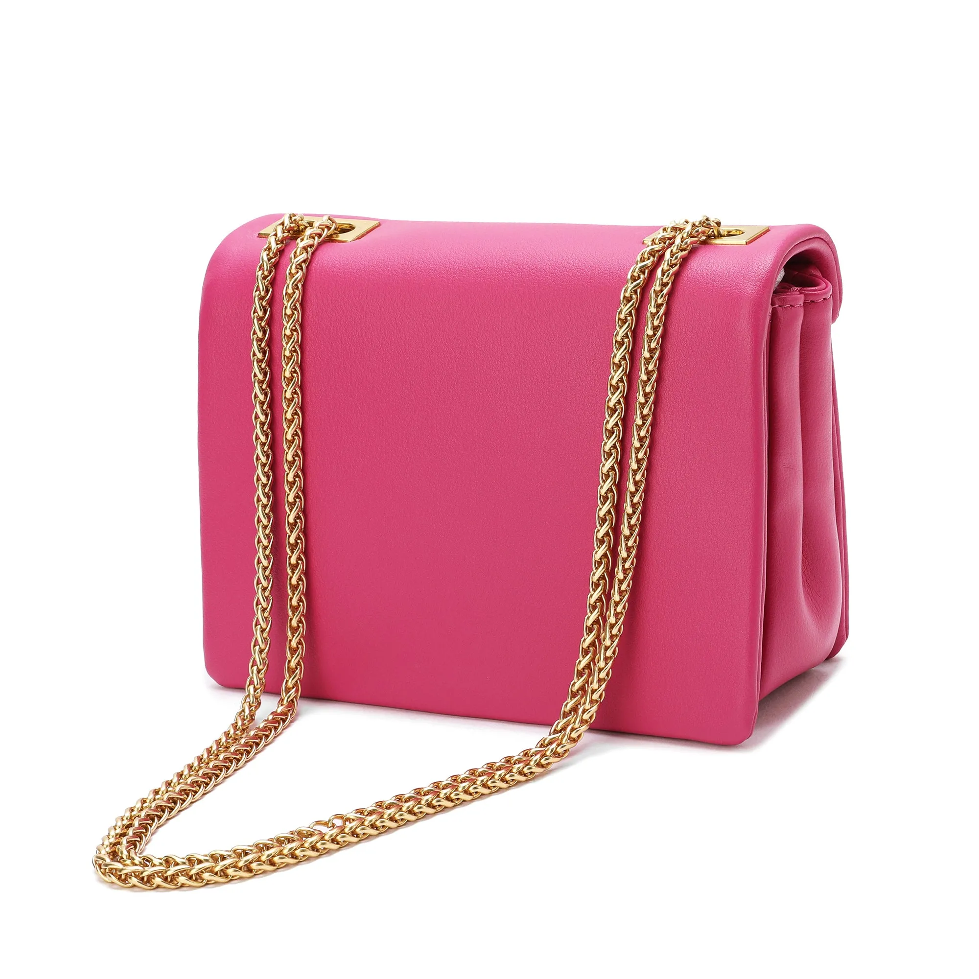 Tiffany & Fred Smooth Nappa Leather Shoulder Bag