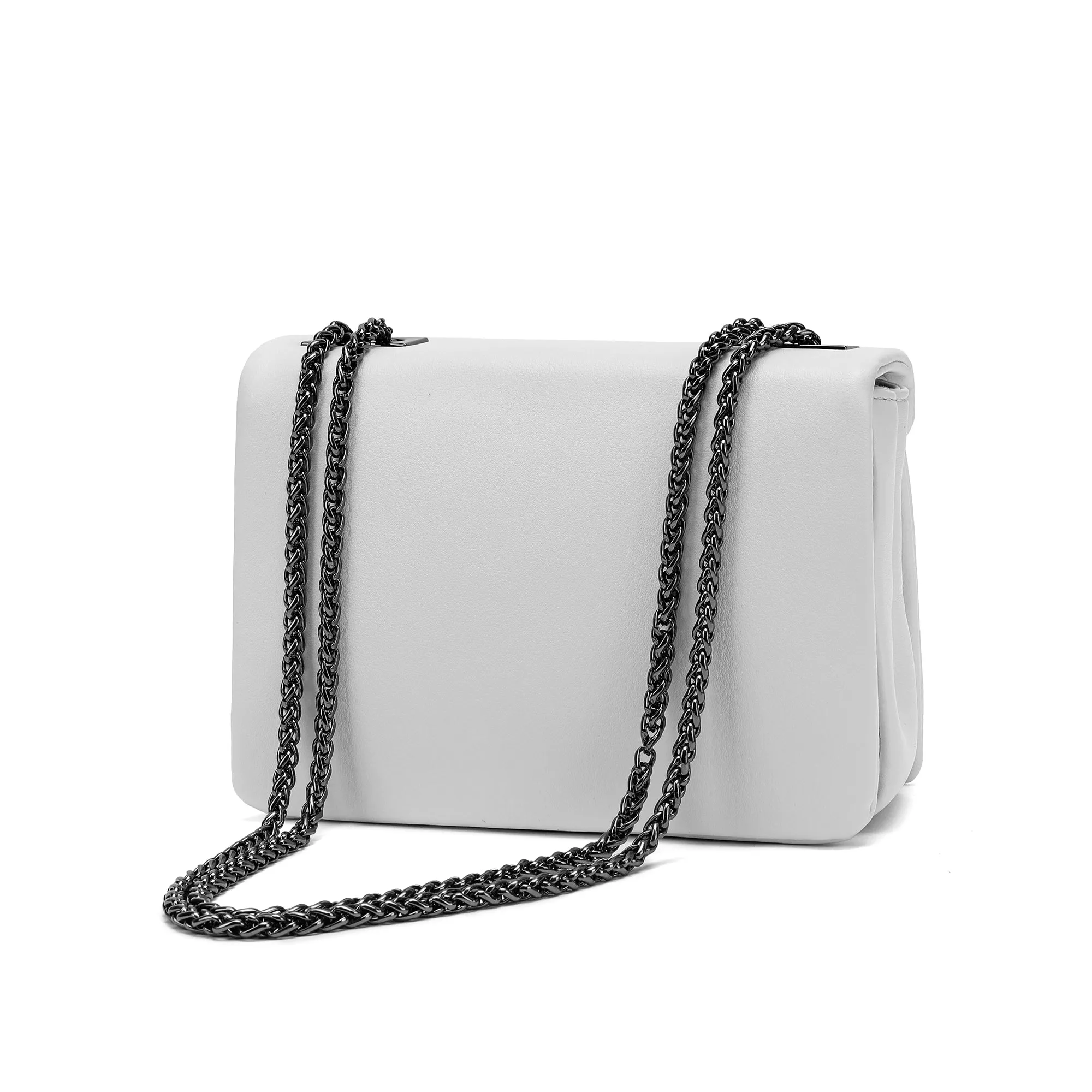 Tiffany & Fred Smooth Nappa Leather Shoulder Bag