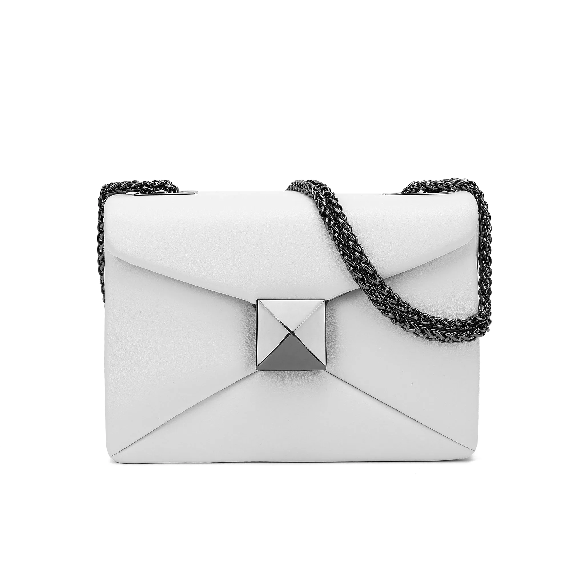 Tiffany & Fred Smooth Nappa Leather Shoulder Bag