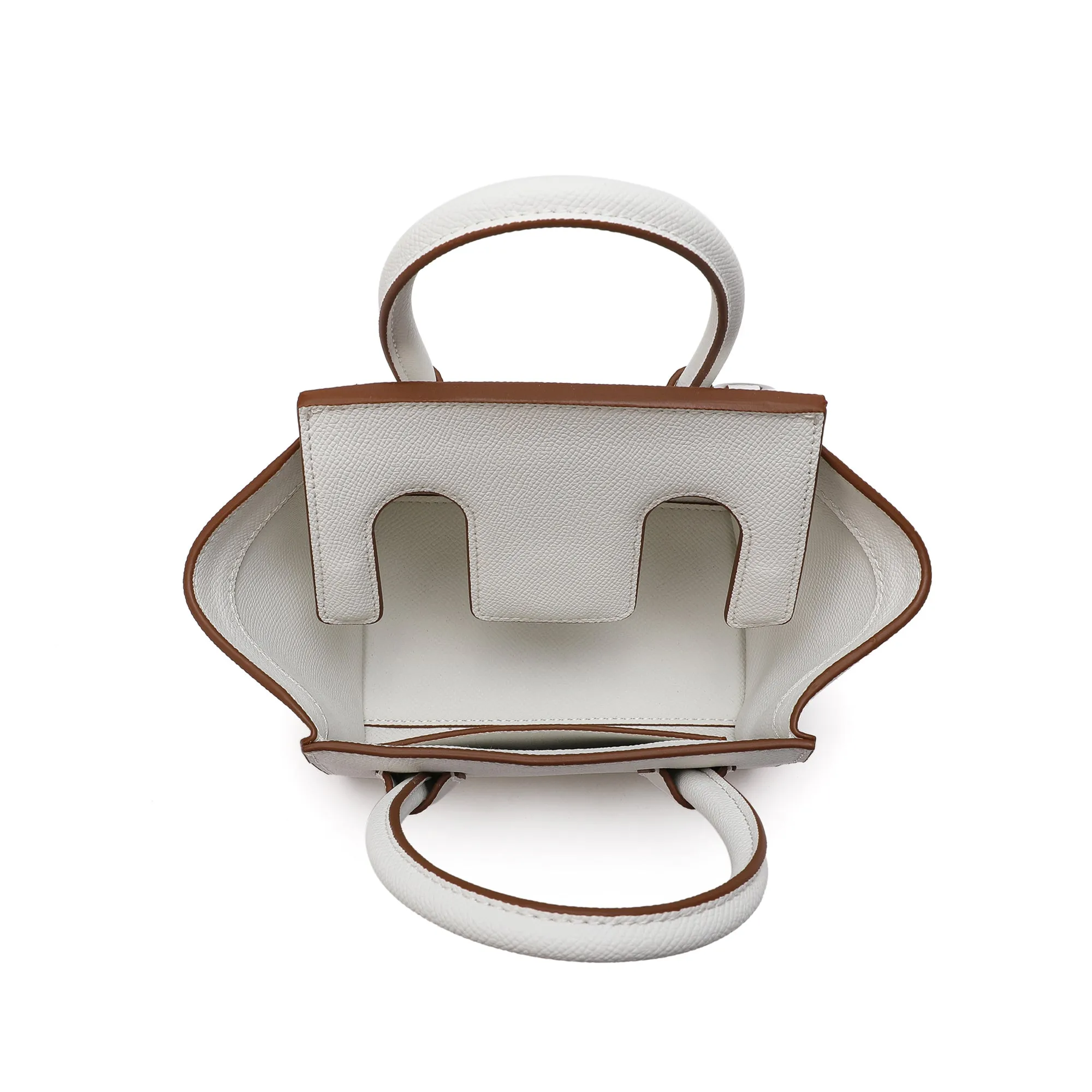 Tiffany & Fred Top-handle Full-grain Leather Bag