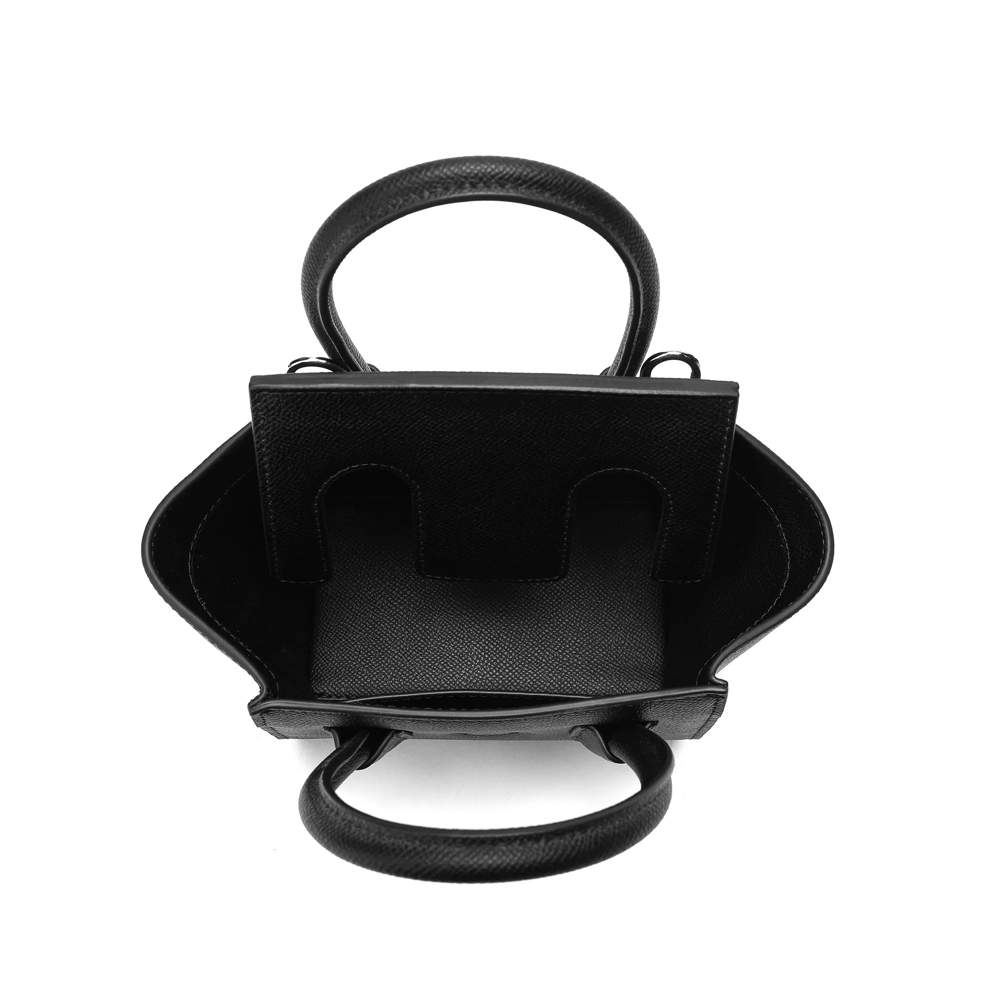 Tiffany & Fred Top-handle Full-grain Leather Bag